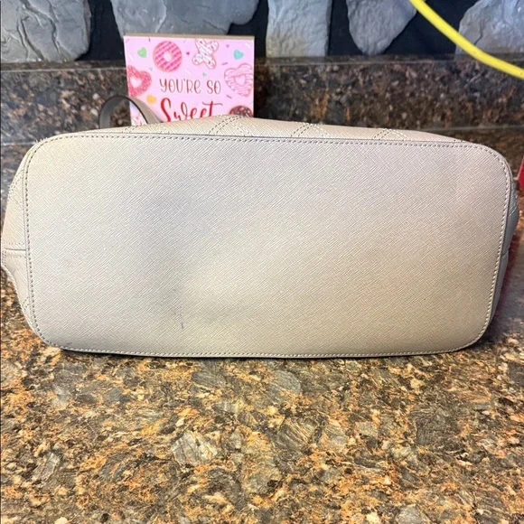 Michael Kors Light Gray purse - Picture 4 of 6